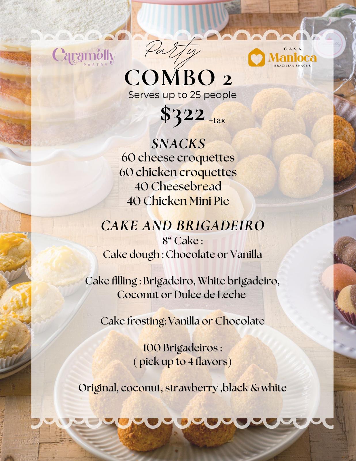 Caramelly & Manioca Combo 2